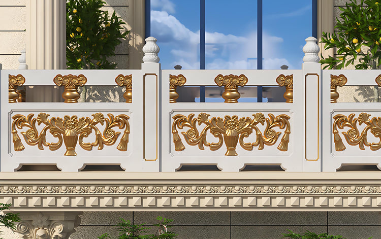 Balcony fence board mold