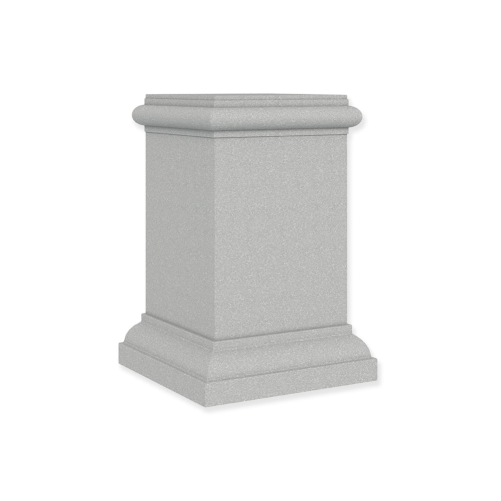 Roman Square Column Base Series - Smooth style No. 1