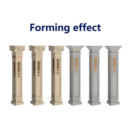Roman column mold - French square column Extra thickened series