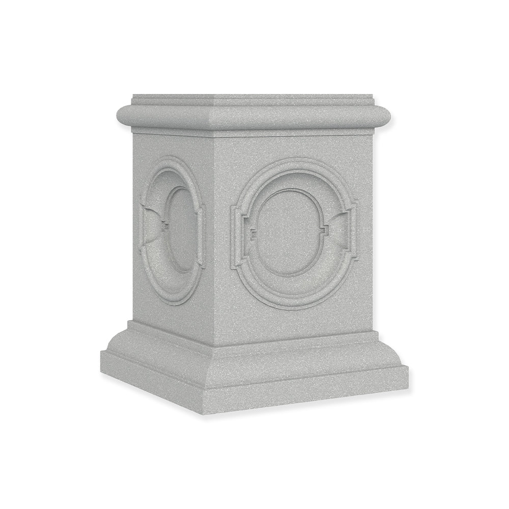 Roman Square Column Base Series - Arc style No. 1