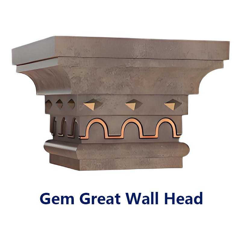 Roman column mold - Chinese square column Extra thickened series