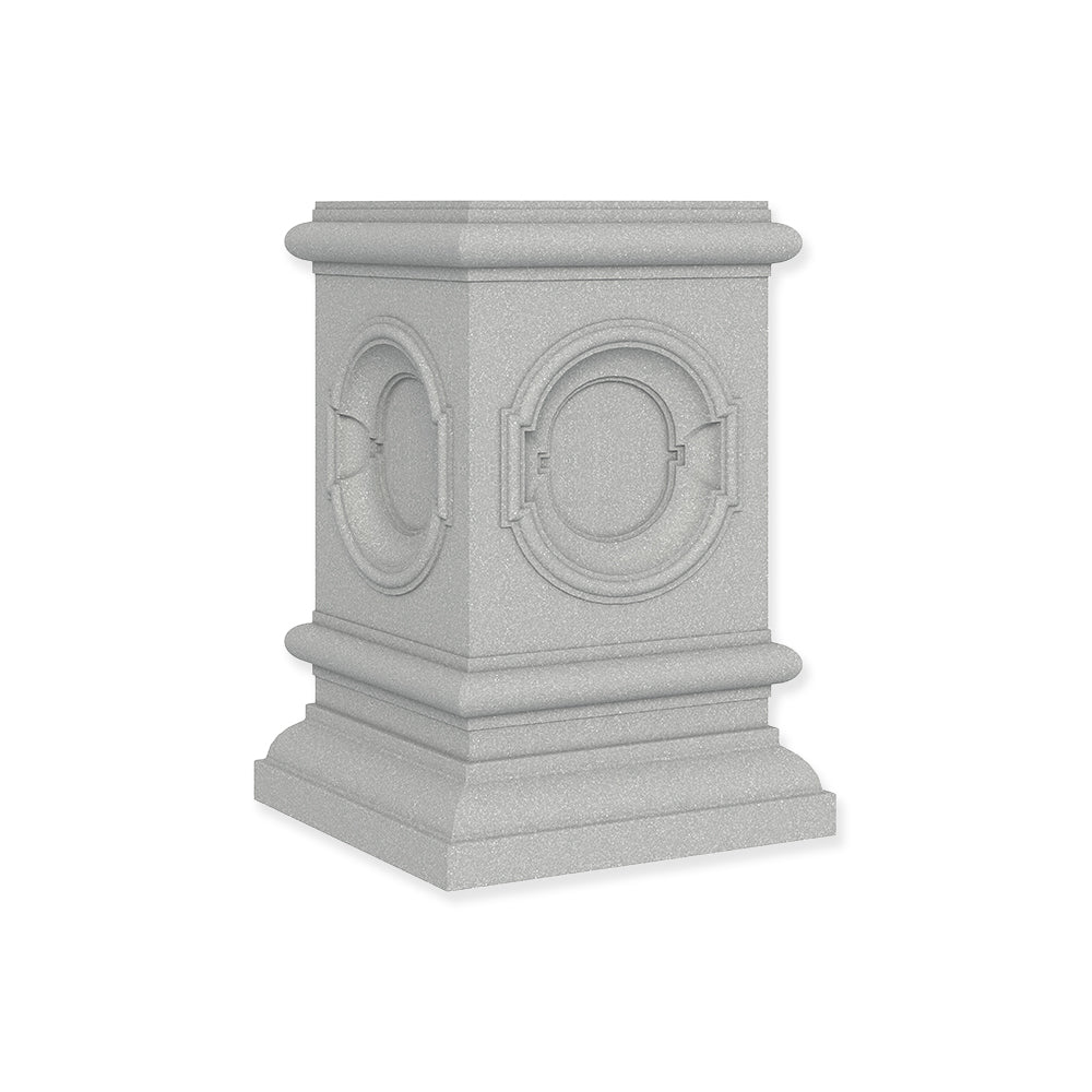 Roman Square Column Base Series - Arc style No. 2
