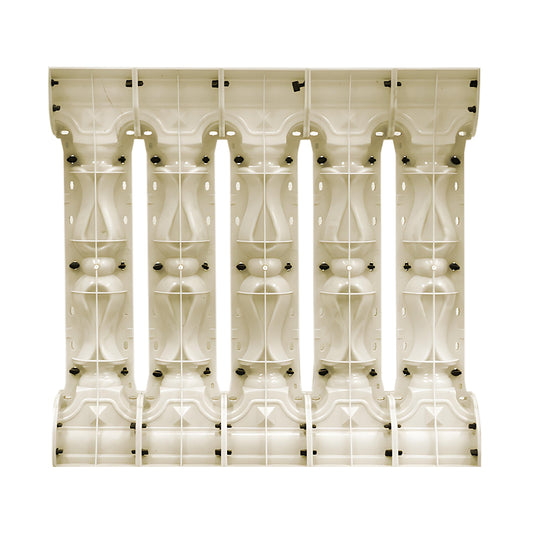 Railing 92 cm high - Begonia flower style