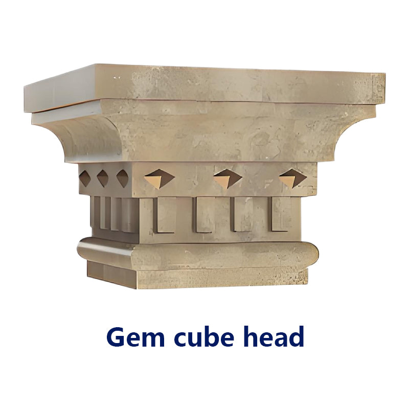Roman column mold - Chinese square column Extra thickened series