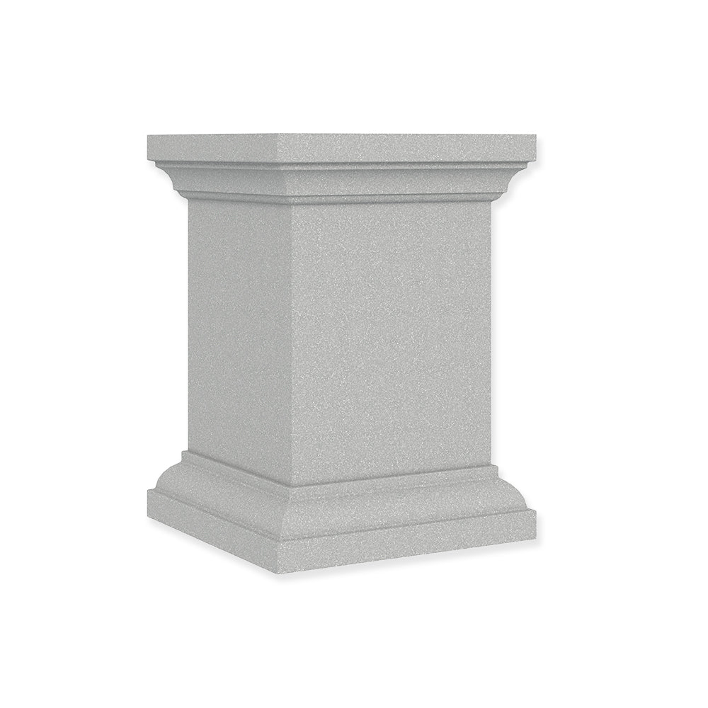 Roman Square Column Base Series - Smooth style No. 3