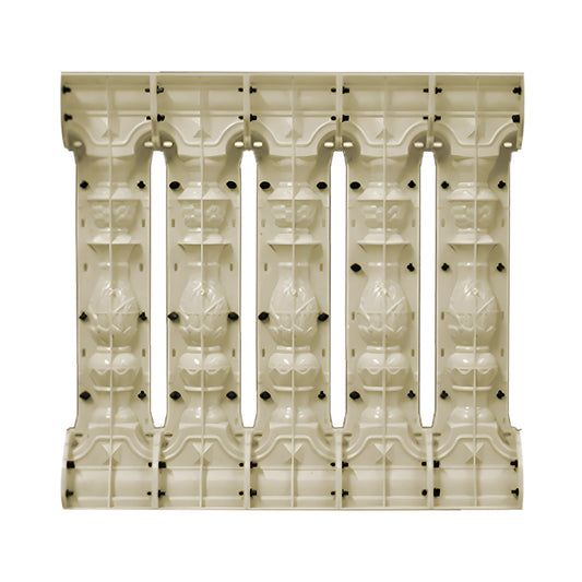 Railing 92 cm high - Bamboo leaf Flower style