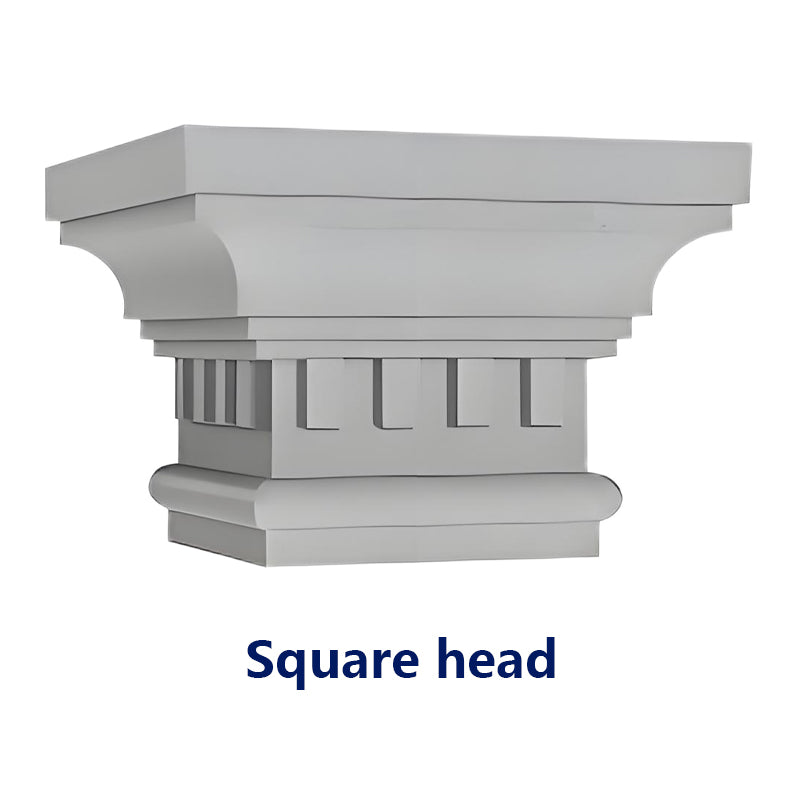 Roman column mold - Chinese square column Extra thickened series
