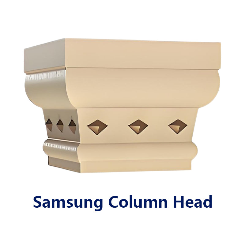 Roman column mold - Chinese square column Extra thickened series