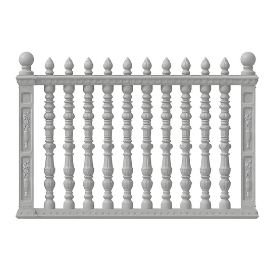 Adjustable railing - Roman style