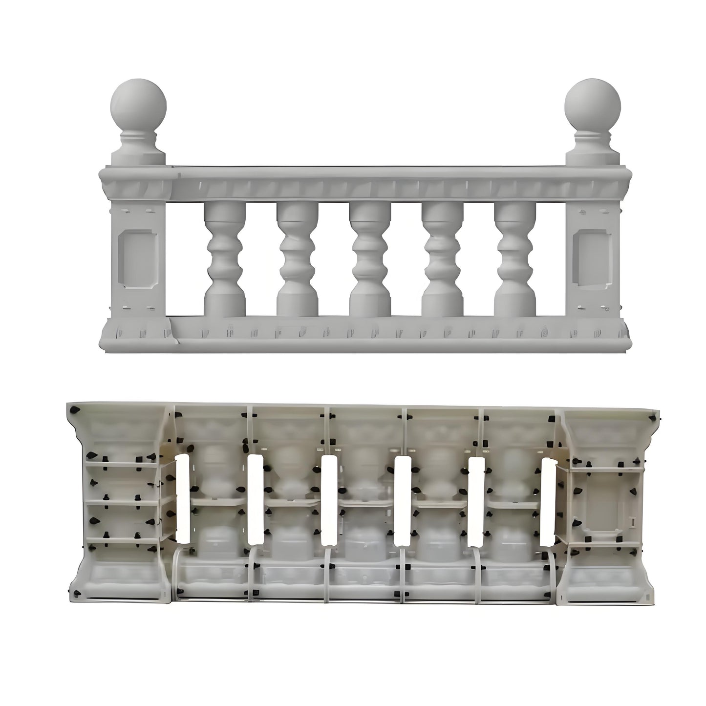 Adjustable railing - 52cm