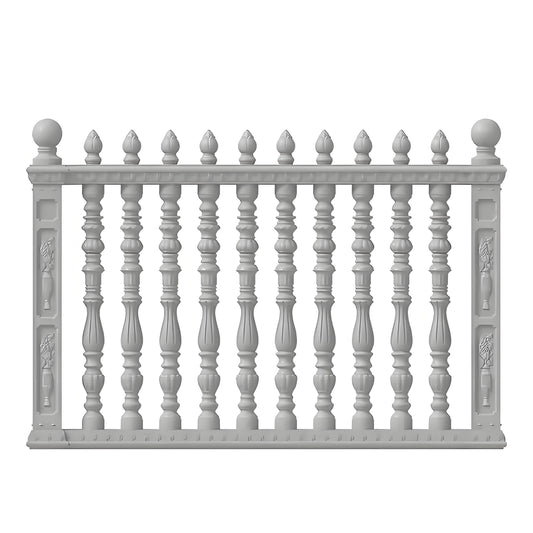 Adjustable railing - Vertical bar style