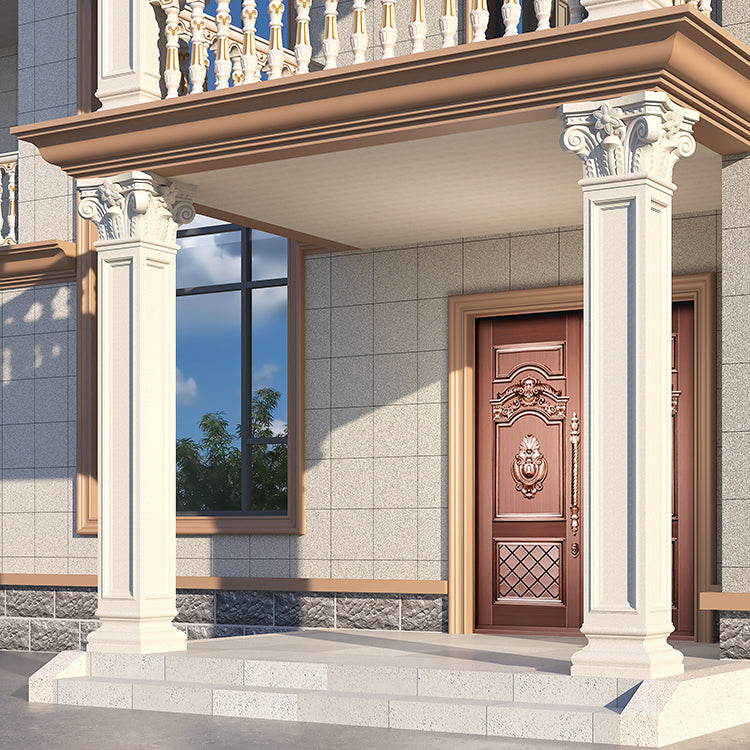 Roman column mold - Chinese square column Extra thickened series