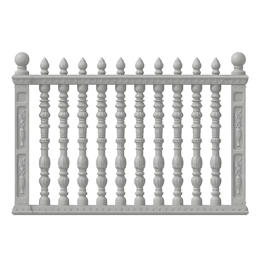Adjustable railing - Imperial style