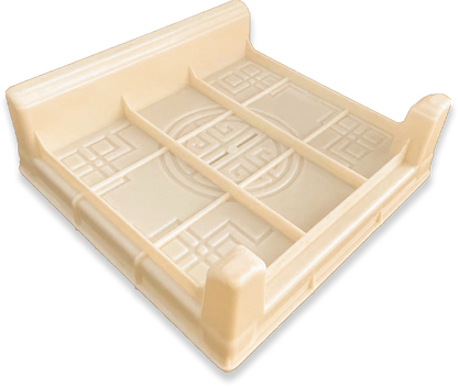 Molds for vegetable trench boards in rural courtyards