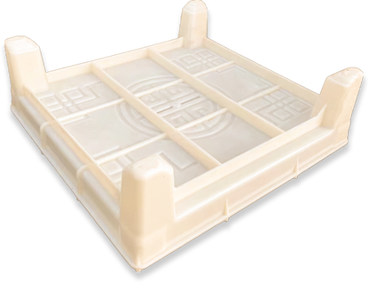 Molds for vegetable trench boards in rural courtyards