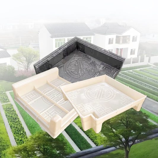 Molds for vegetable trench boards in rural courtyards
