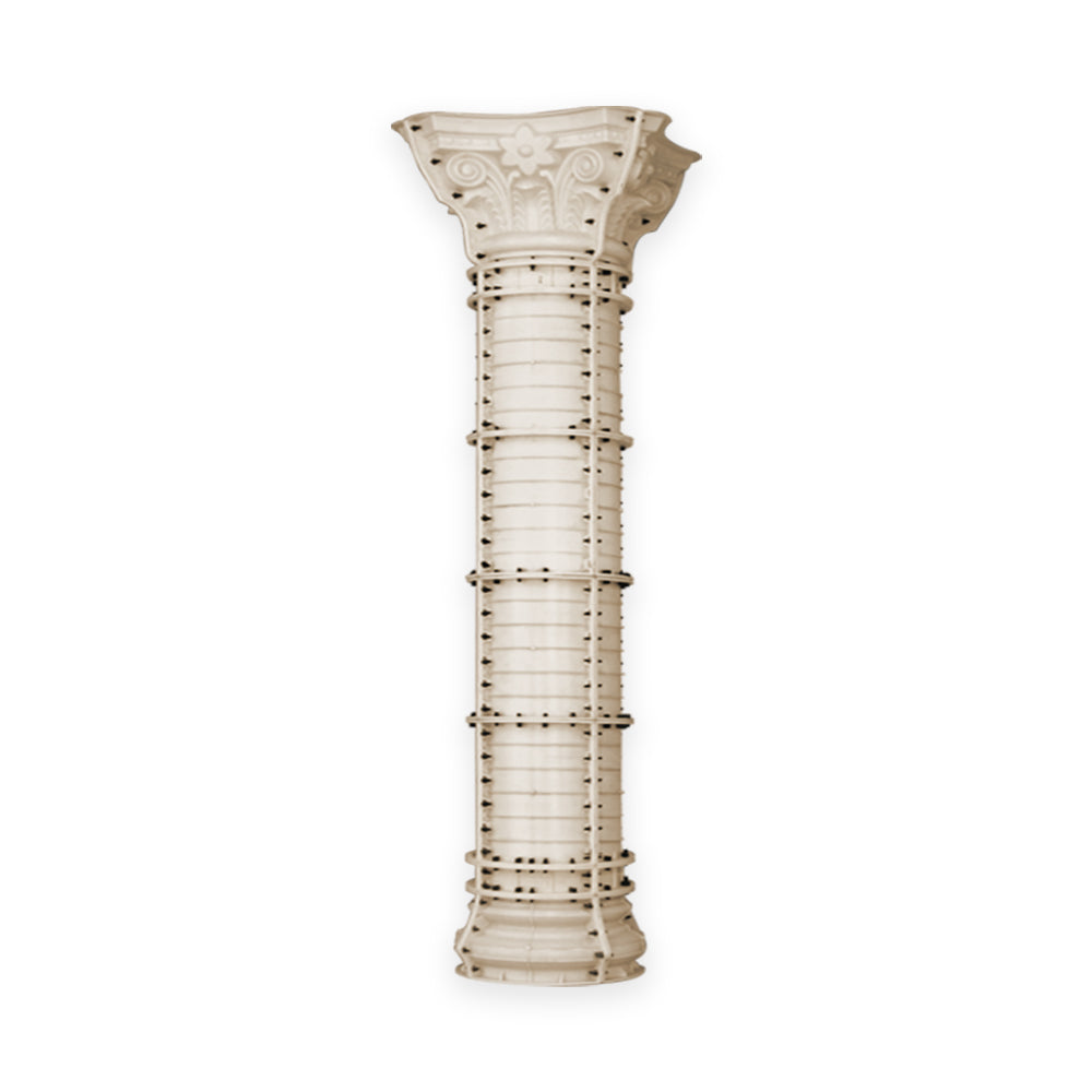 Roman column molds - Smooth cylindrical series