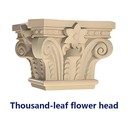 Roman column mold - Special thickened series for straight square columns