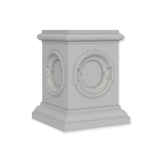 Roman Square Column Base Series - Arc style No. 1