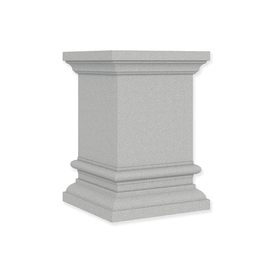 Roman Square Column Base Series - Smooth style No. 4
