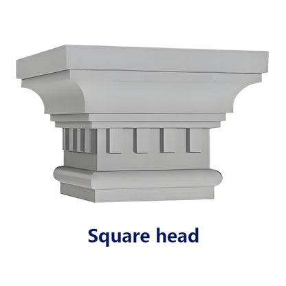 Roman column mold - Special thickened series for straight square columns