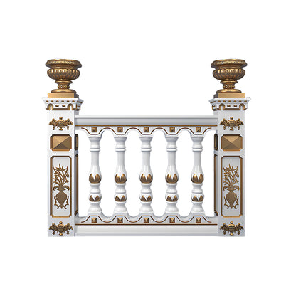Railing 92 cm high - Osmanthus flower style
