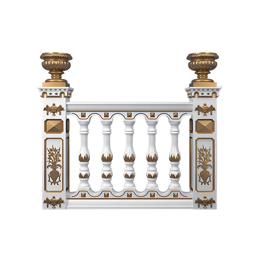 Railing 92 cm high - Osmanthus flower style