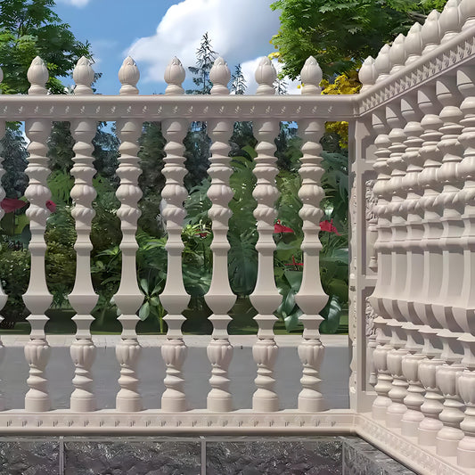 Adjustable railing - Square vase style