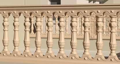 Railing 92 cm high - Rome style