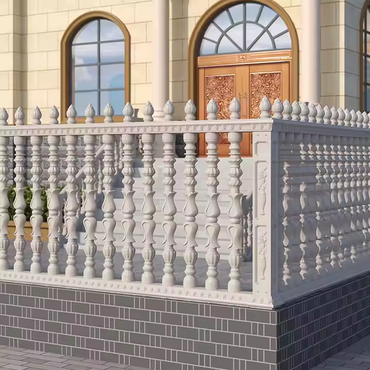 Adjustable railing - crabapple flower style