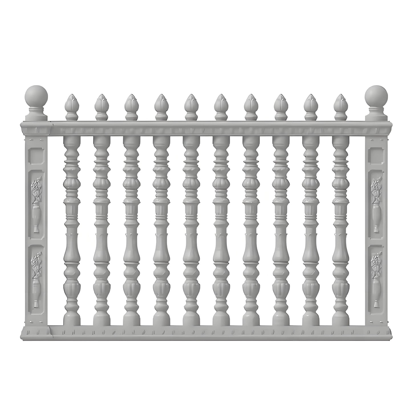 Adjustable railing - Orchid style