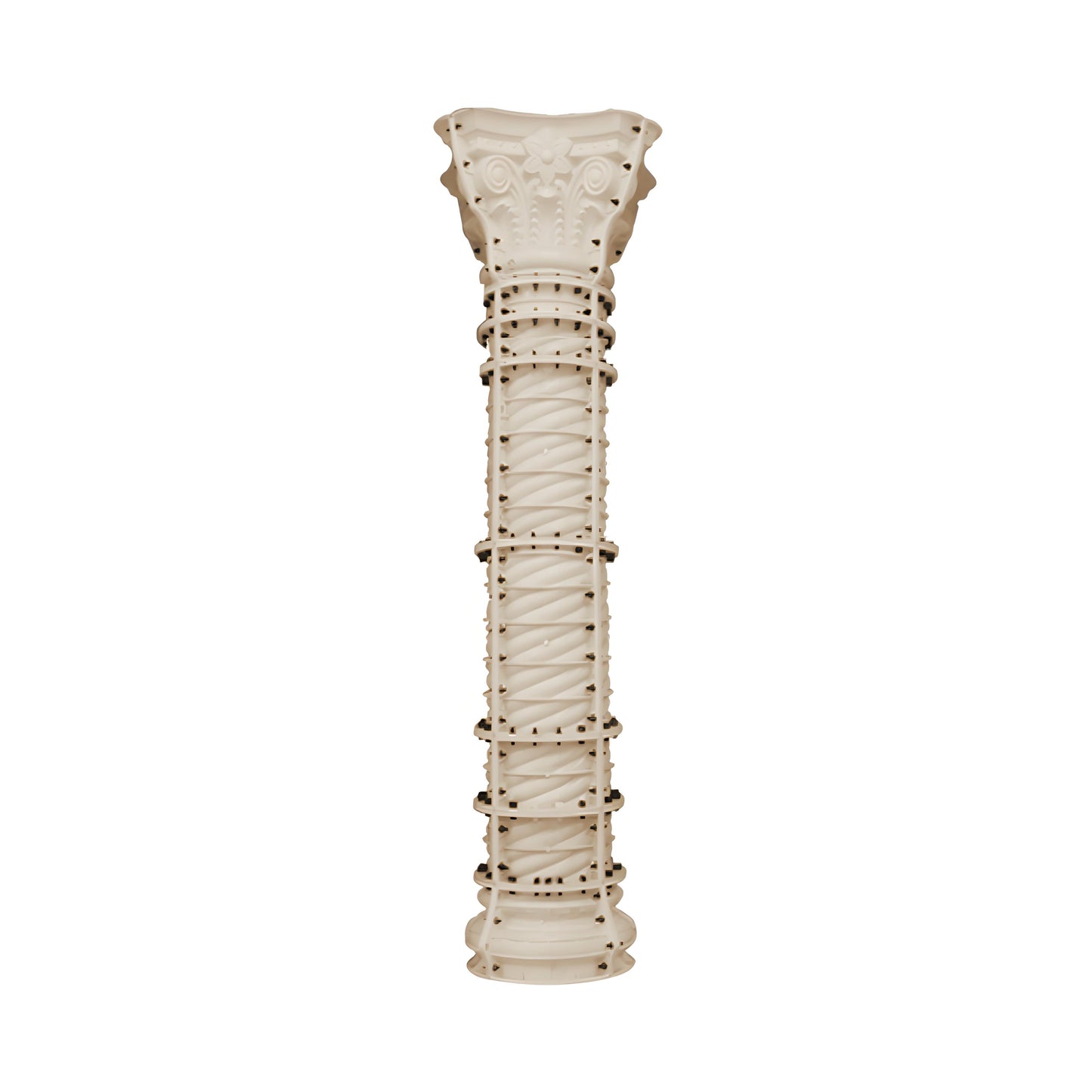 Roman column molds - Threaded cylindrical series