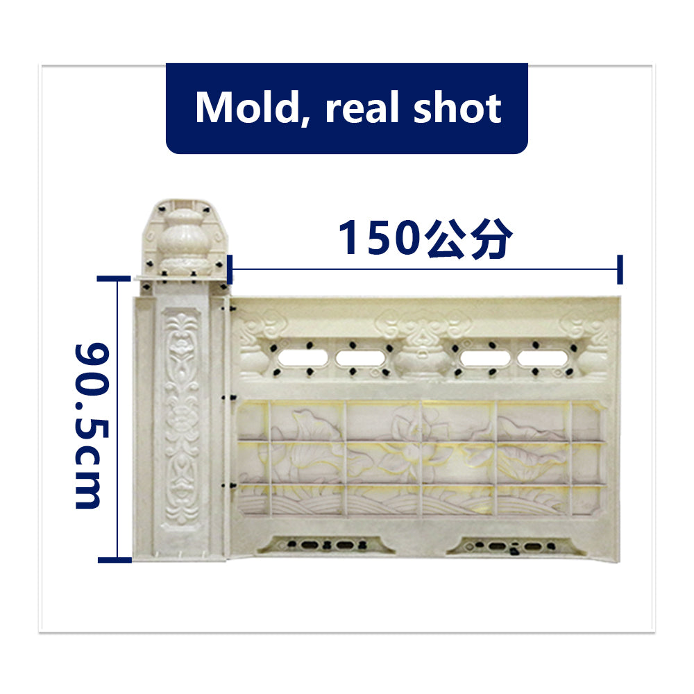 Villa cement balustrade mold