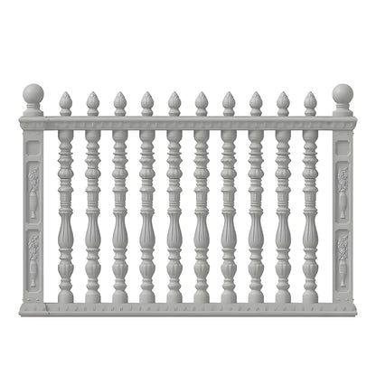 Adjustable railing - Vertical bar style