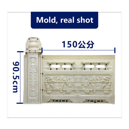 Villa cement balustrade mold