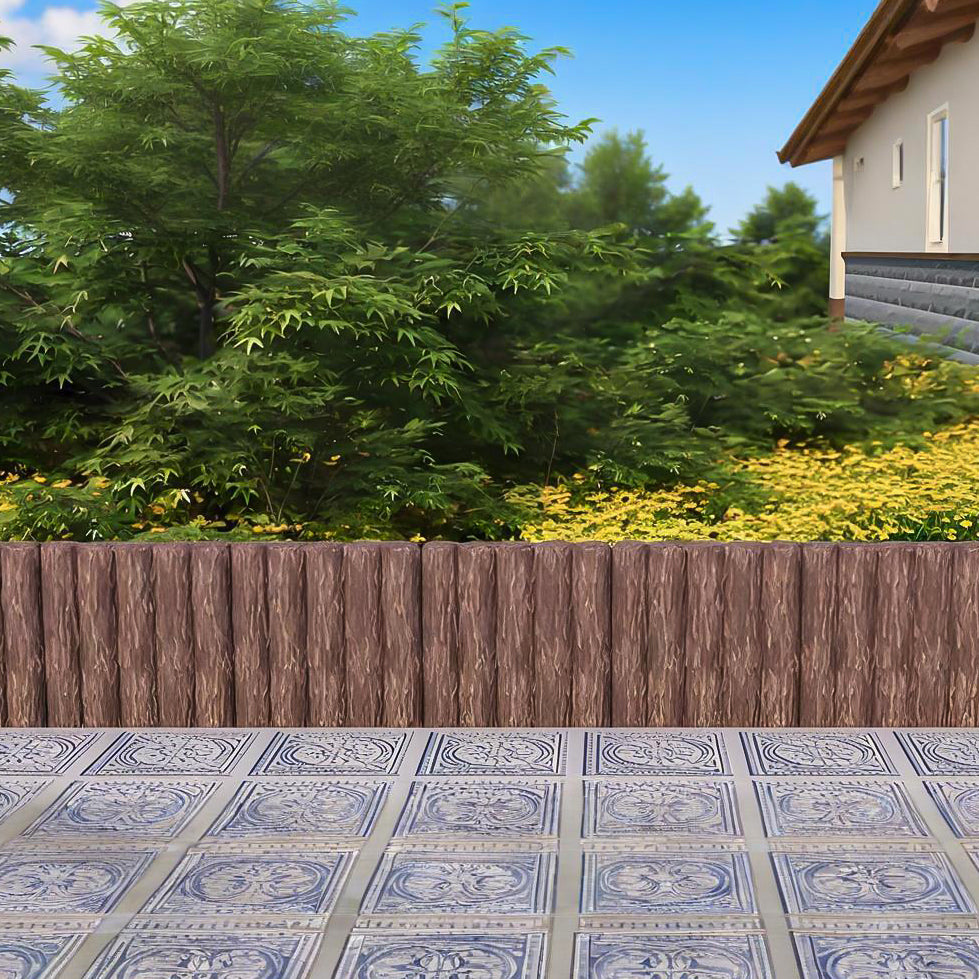 Wood grain fence mold