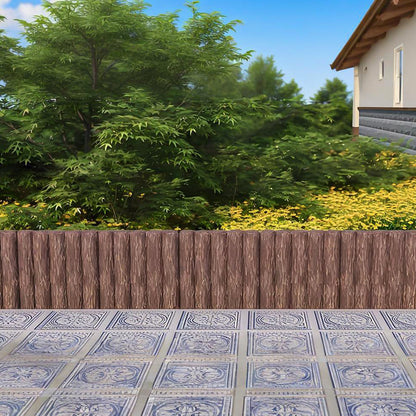Wood grain fence mold