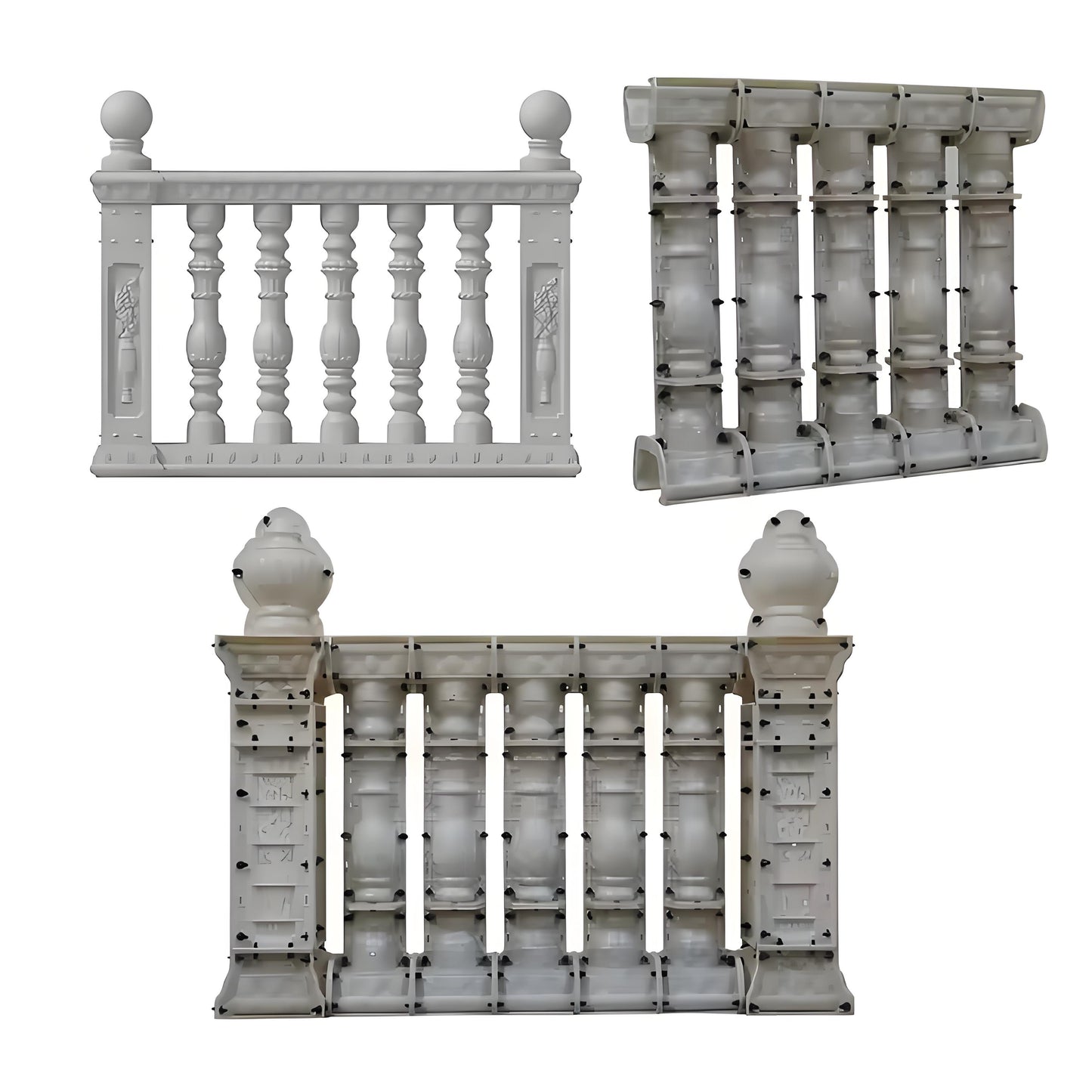 Adjustable railing - 92cm Imperial style