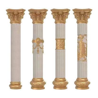 Roman column molds - Straight cylindrical series