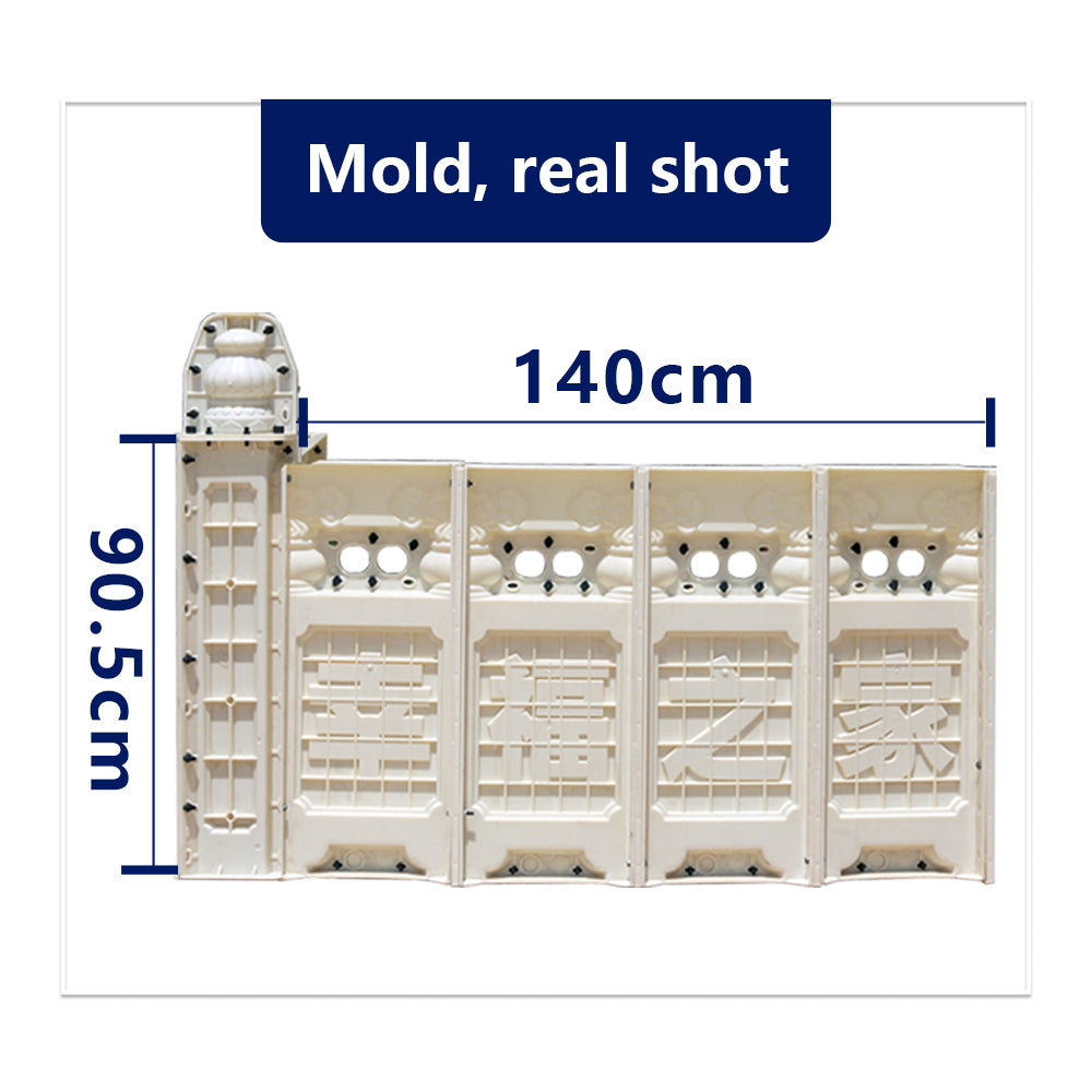 Villa cement balustrade mold